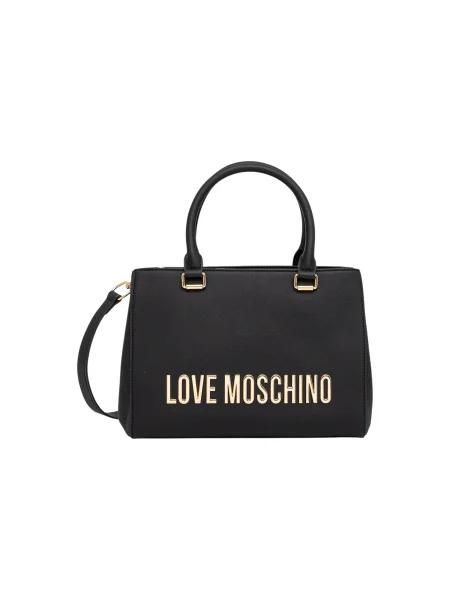 LOVE MOSCHINO Ročna torba črna