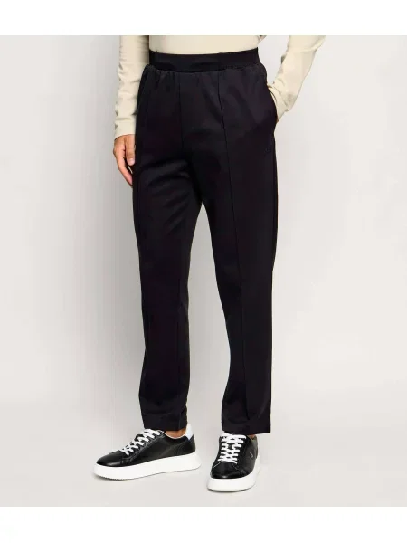BOSS GREEN Pantaloni de trening JT_Network | Tapered fit negru