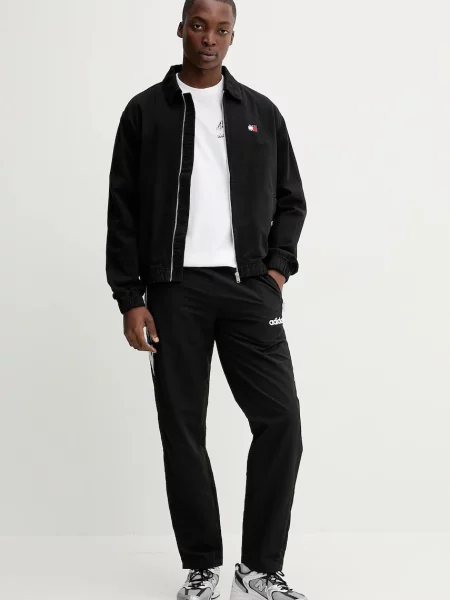 Τζιν μπουφάν Tommy Jeans μαύρο