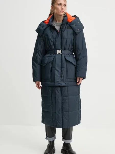 G-Star Raw kurtka zimowa oversize granatowy