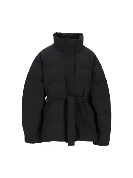 Kurtka Maison Kitsune pikowana czarna