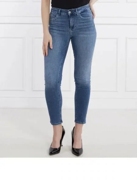 Pantaloni Liu Jo skinny fit albastru