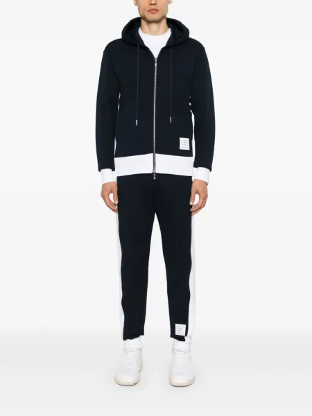 Hanorac cu glugă Thom Browne albastru