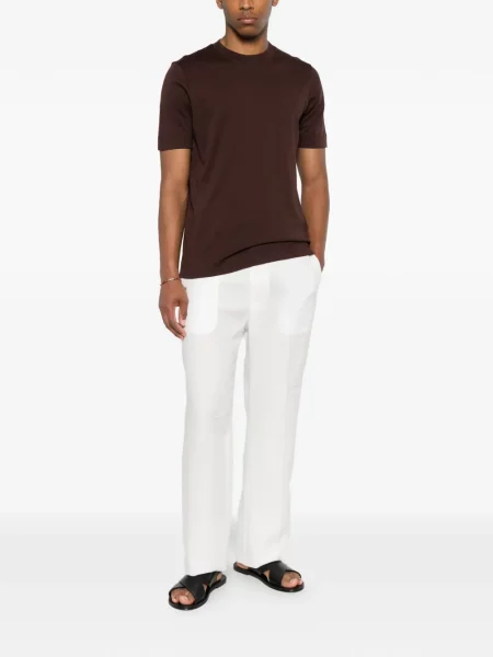 Pantaloni Tagliatore alb