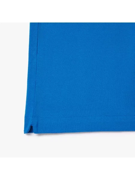 Lacoste Koszulka Polo Oryginał Petit Piqué niebieska