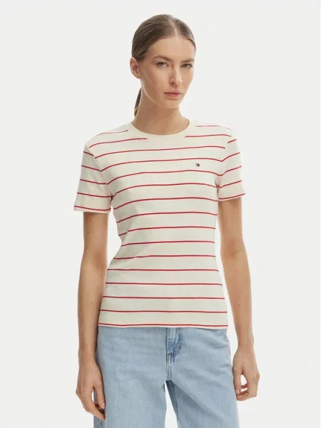 Tommy Hilfiger T-Shirt New Cody λευκό