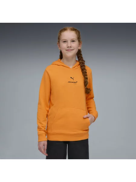 PUMA Młodzieżowa bluza z kapturem McLAREN RACING Essentials Akcesoria pomarańczowy