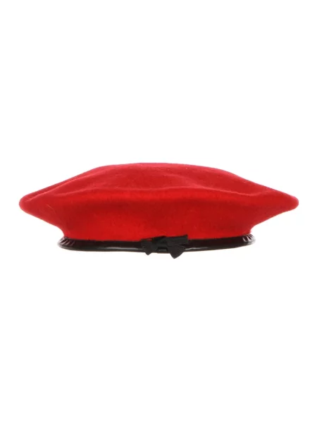 Kapelusz Kangol wełniany czerwony
