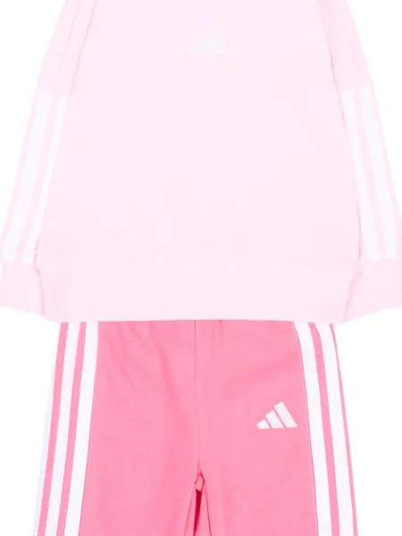 Komplet dresowy dziecięcy Adidas różowy