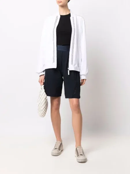 Pantaloni scurți Alberta Ferretti albastru