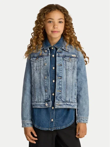 Calvin Klein Jeans Geacă de blugi albastru