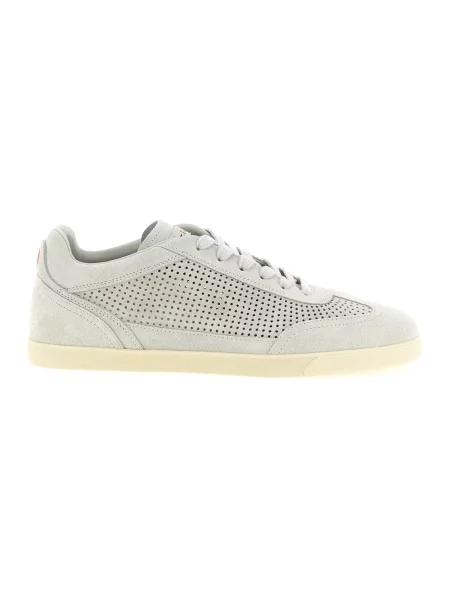Sneakersy Kiton zamszowe szare