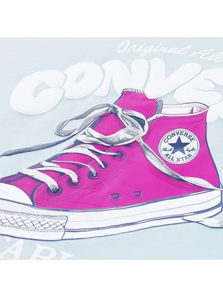 Tricou copii Converse violet