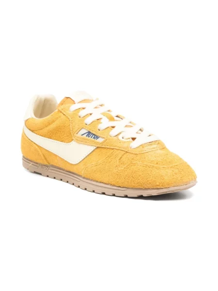 Sneakersy Autry żółte