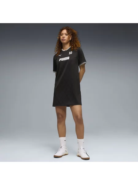 Damska luźna sukienka z dżerseju PUMA Sport Akcesoria S czarny