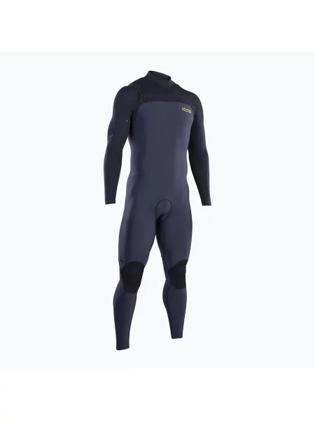 Мъжки неопреннов костюм за плуване ION Seek Amp Front Zip blue nights синьо