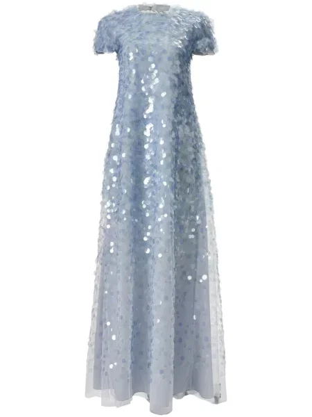 Scurt rochie Carolina Herrera albastru