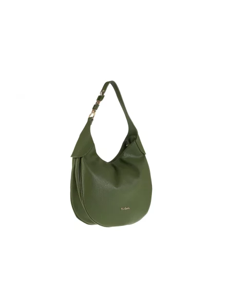 Torebka Pierre Cardin skórzana zielona