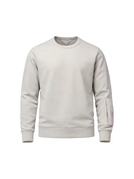 Bluza nierozpinana Ten C z autografem szara