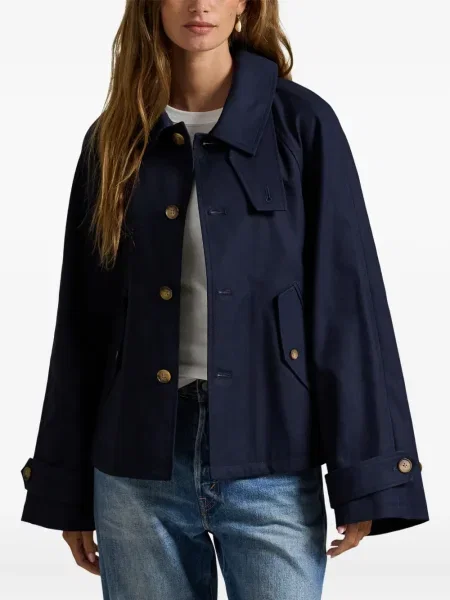 Vunena majica Polo Ralph Lauren s okruglim izrezom iznad koljena narančasta