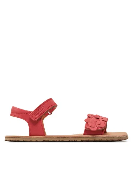 Froddo Σανδάλια Barefoot Flexy Flowers S κόκκινο