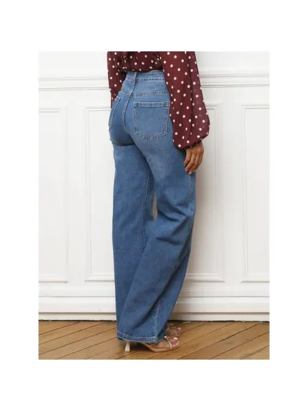 Blugi La Modeuse albastru