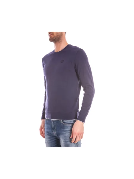 Sweter Armani Jeans niebieski