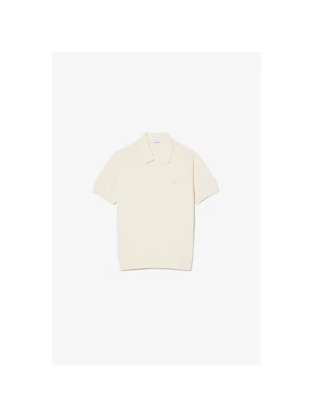 Tricou Lacoste clasic bej