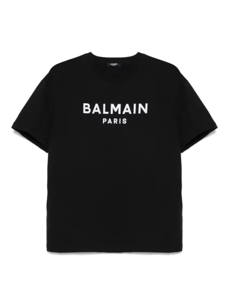 Koszulka dziecięca Balmain czarna