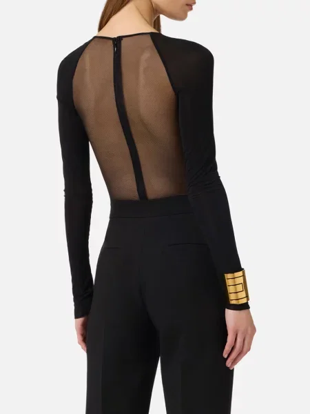 Боди Elisabetta Franchi черное