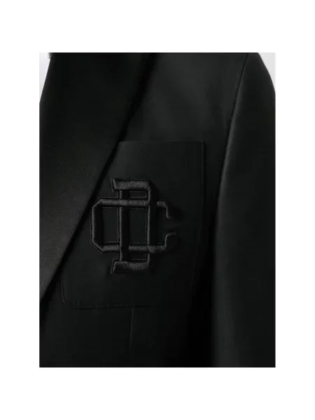 Garnitur Dsquared2 z logo czarny