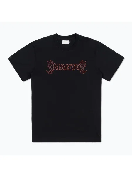 MANTO Тениска Cobra черна