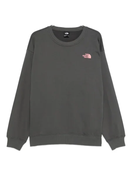 Hanorac The North Face cu imagine gri