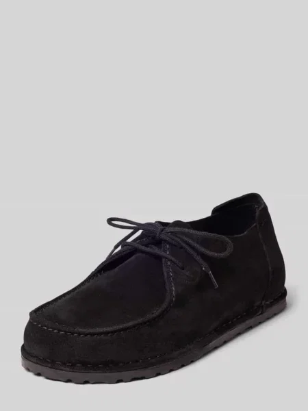 Półbuty z naturalnej skóry model UTTI' Birkenstock czarne