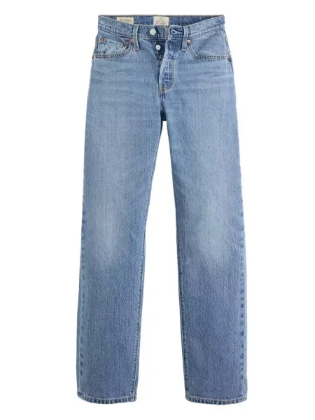 Blugi Levi's® până la genunchi cu crăpătură cu 5 buzunare gri