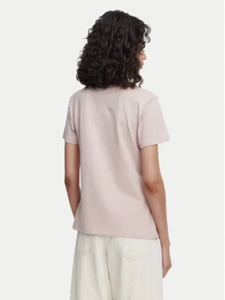Guess T-shirt Svijetlo roza Regular Fit