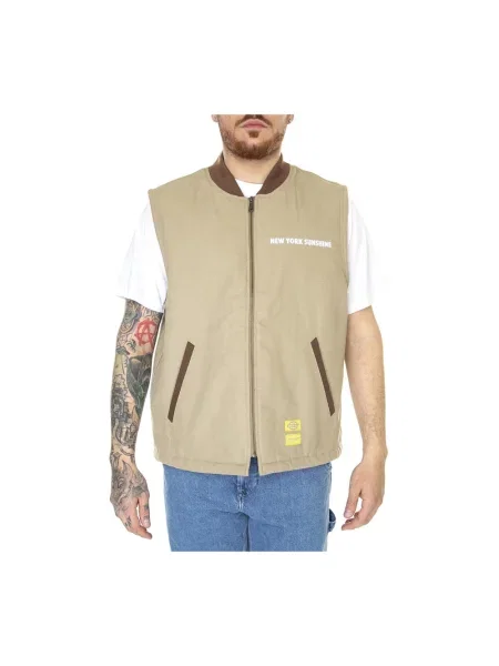 Kamizelka Dickies bez rękawów beżowa