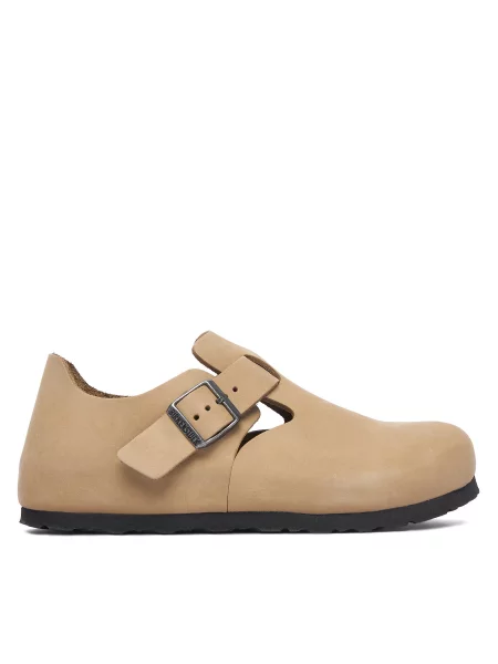 Туфлі Birkenstock London Світло-бежевий бежеві
