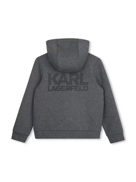 Karl Lagerfeld кофта на застібці з капюшоном дитяча