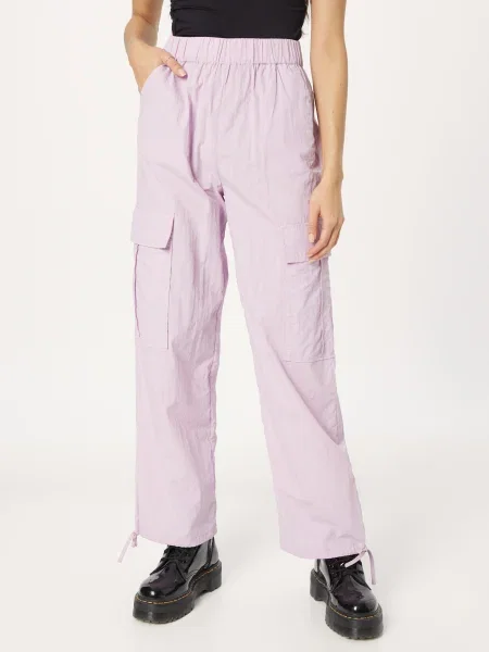 Nasty Gal Pantaloni cu mov liliachiu