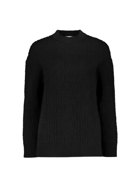 Sweter Fendi czarny