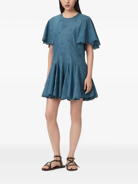 Rochie mini Allsaints albastru