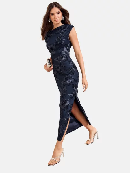 Friends Like These Rochie bleumarin
