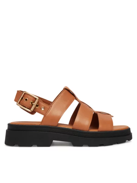 Szandál Clarks Strap barna