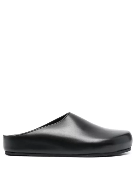 Chiloți Studio Nicholson din piele slip-on negru
