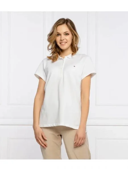 Tommy Hilfiger polo New Chiara alb