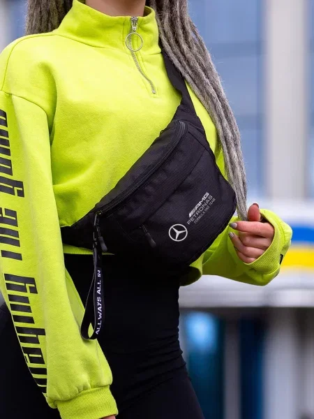 Поясная сумка Without черная