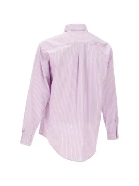 Pruhovaná košile Drôle De Monsieur růžová