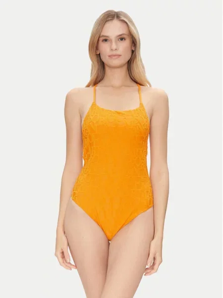Emporio Armani Купальник Оранжевий