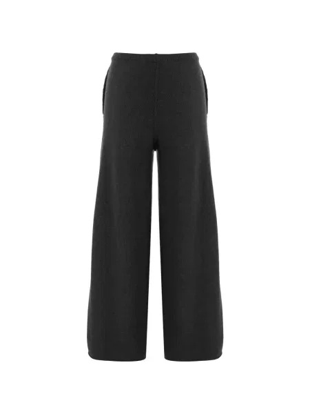 Pantaloni Bruno Manetti tricotate negru